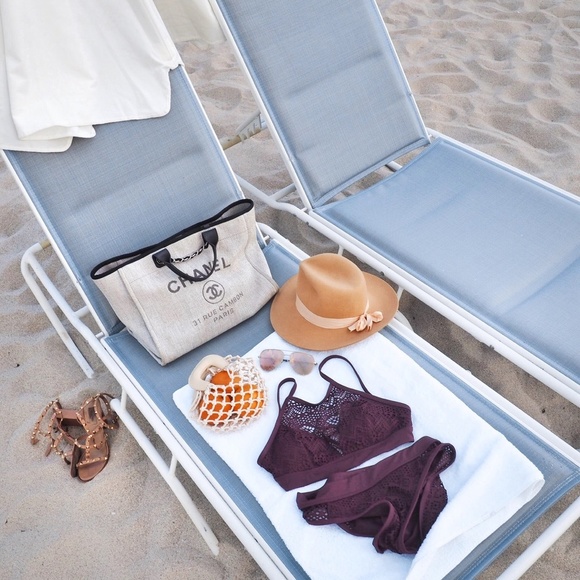 Strap Merged Wide Stripe Front Black Swim Top Crop Top Bikini Bra - Picture 6 of 10